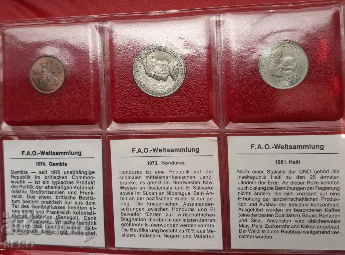 F.A.O - lot 6 monede cu preț € 16.00 | 31.29 BGN