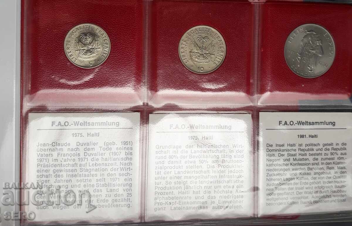 Licitație F.A.O - lot 6 monede