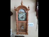 Dutch style wall clock handpainted