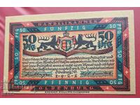 Bancnota-Germania-Saxonia-Oldenburg-50 Pfennig 1921