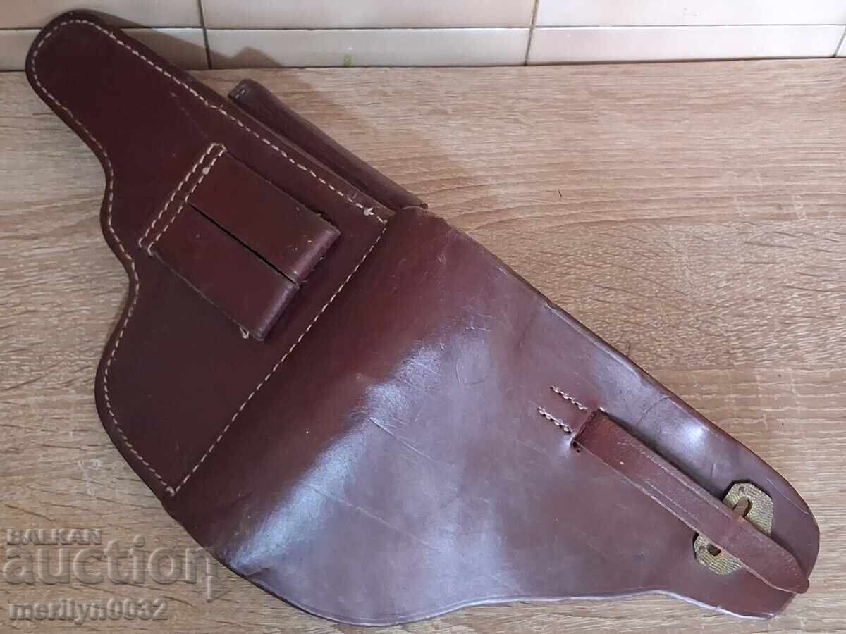 Армейски кобур Валтер Маузер ЧЗ WW2 паласка, колан - 5