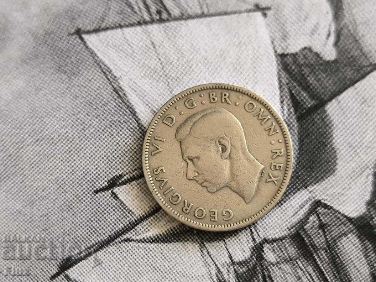 Монета - Великобритания - 2 шилинга | 1949г. с цена € 2.00 | 3.91 лв.