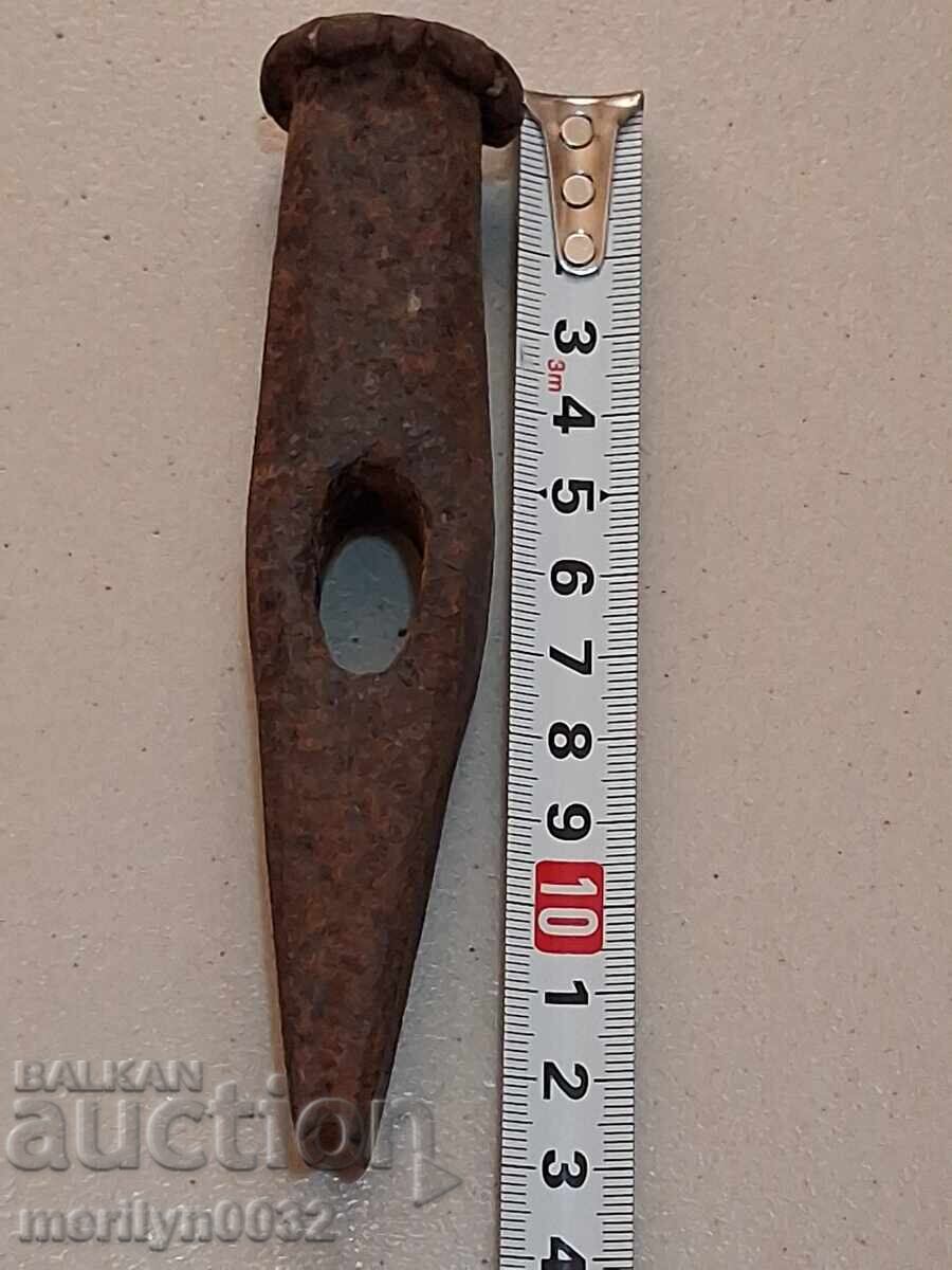 Стар бъчварски чук ковано желязо - 6