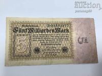 Γερμανία 5 δισεκατομμύρια μάρκα 1923