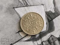 Monedă - Marea Britanie - 2 șilingi | 1966