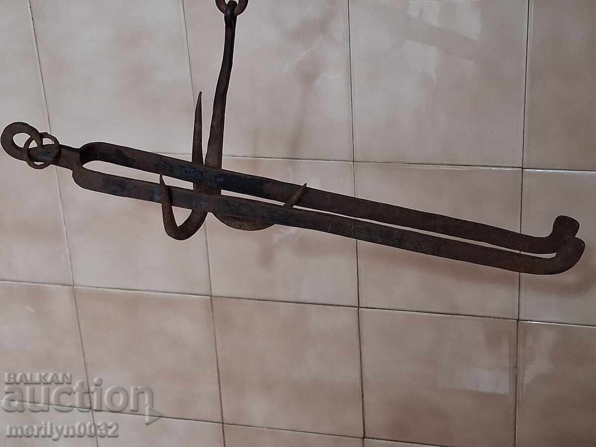 Стар дилаф, маша, ковано желязо за пещник