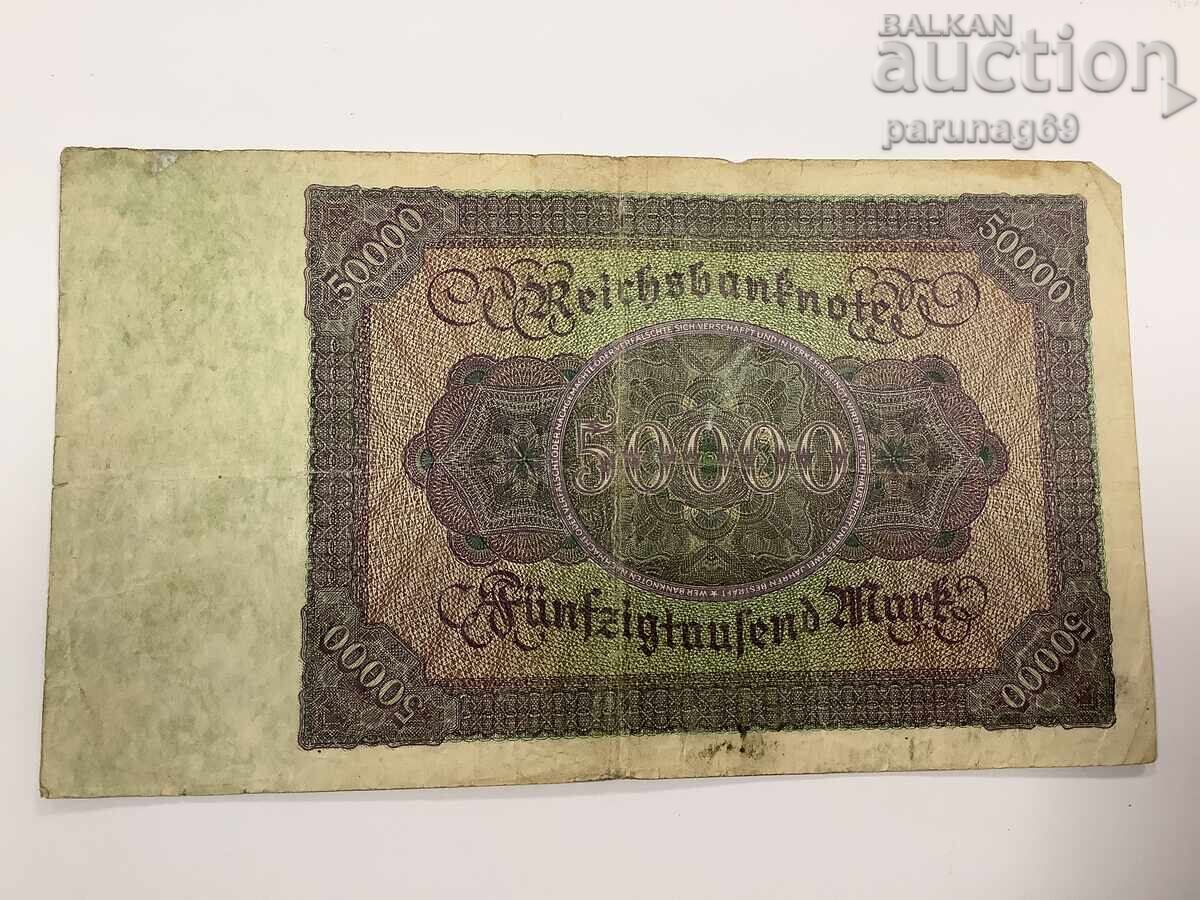 Germania 50000 de mărci 1922 cu preț € 1.50 | 2.93 BGN