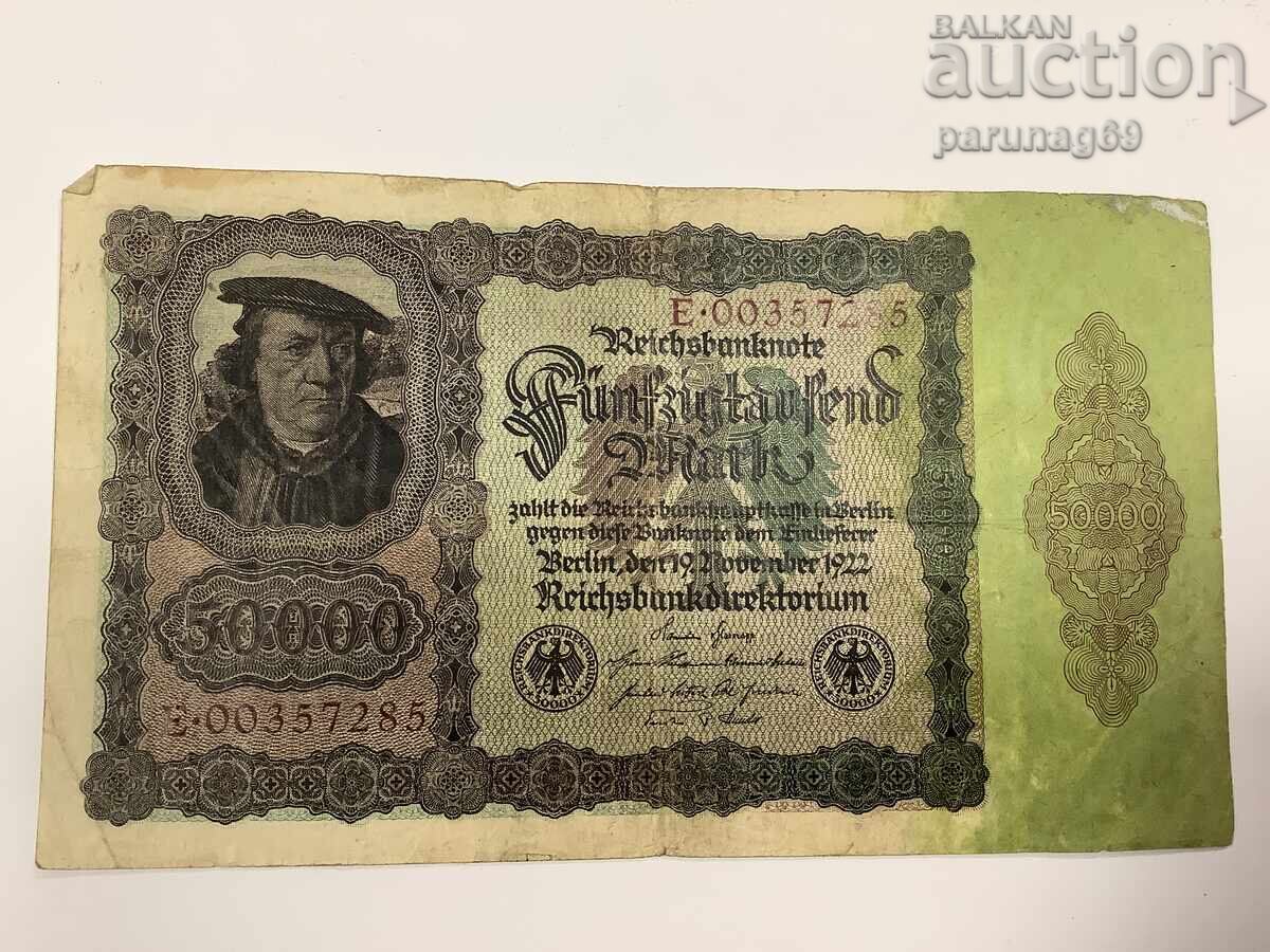 Germania 50000 de mărci 1922