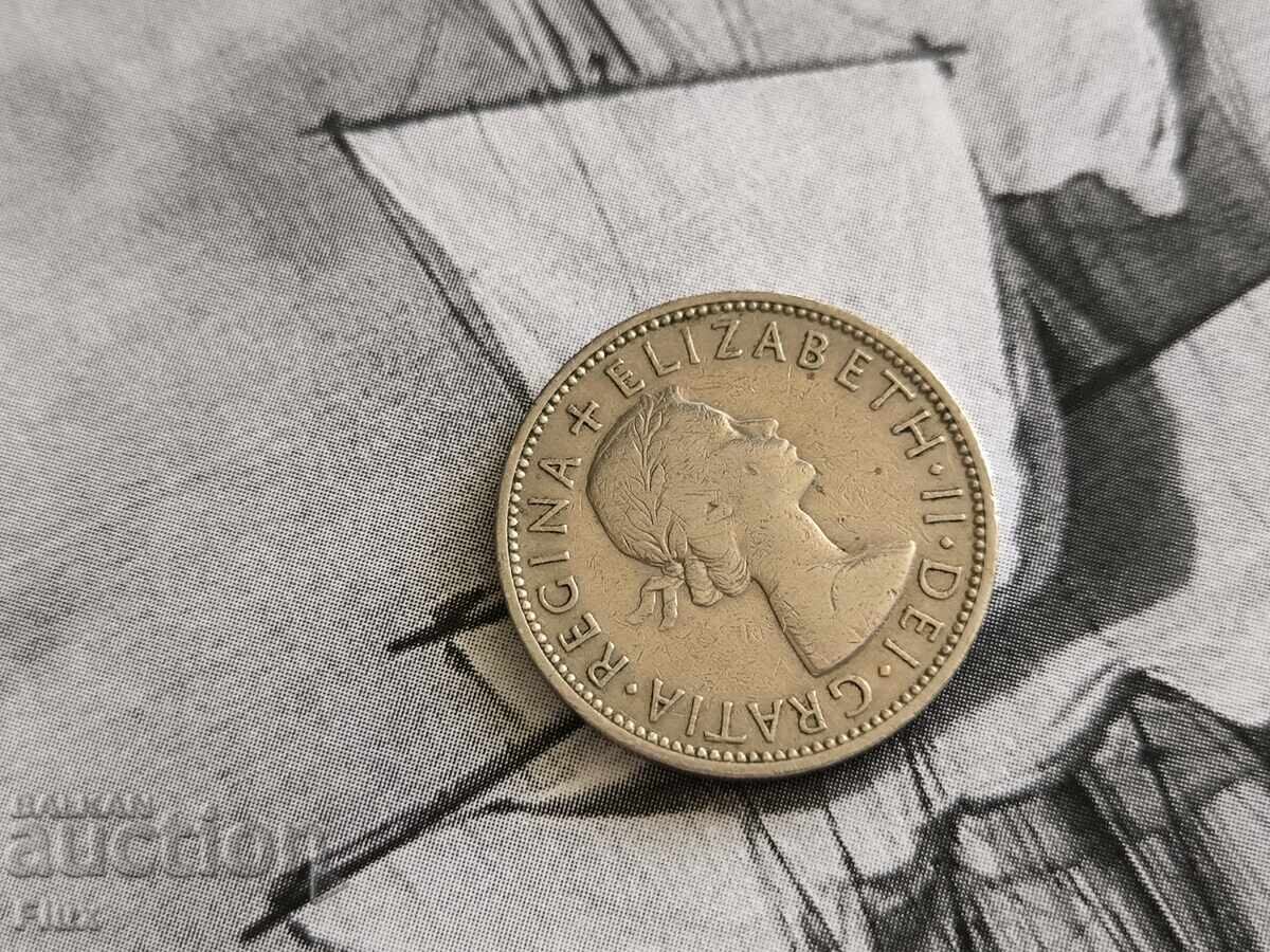 Moneda - Marea Britanie - 2 Shillings | 1963 cu preț € 1.85 | 3.62 BGN