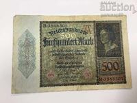 Германия 500 марки 1922 година