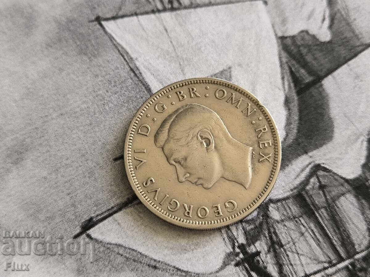 Νόμισμα - Μεγάλη Βρετανία - 1/2 (μισή) κορώνα | 1951 με τιμή € 3.00 | 5.87 BGN