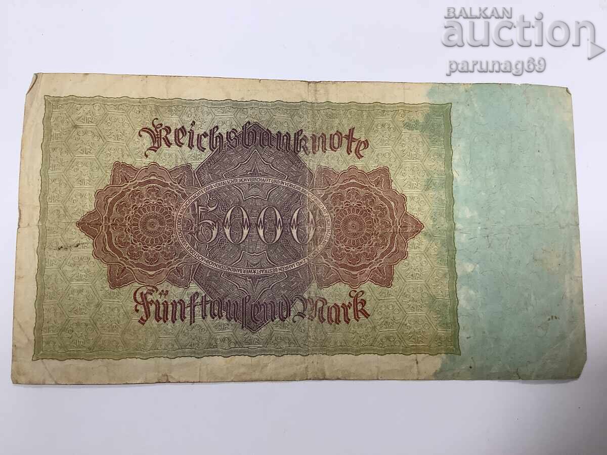 Германия 5000 марки 1922 година с цена € 1.00 | 1.96 лв.