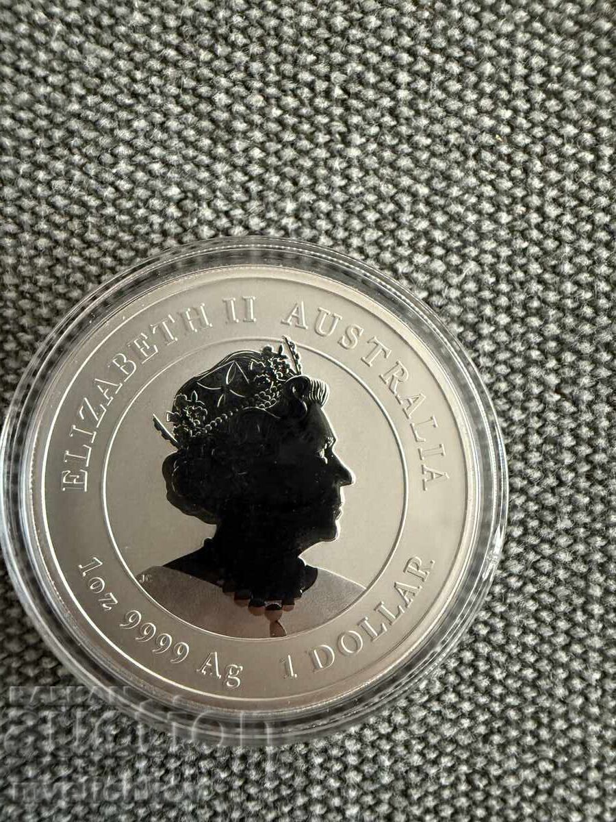 SILVER 1 OZ 2023 AUSTRALIA - LUNAR YEAR OF THE RABBIT - 5