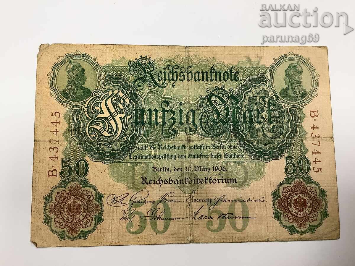 Германия 50 марки 1906 година