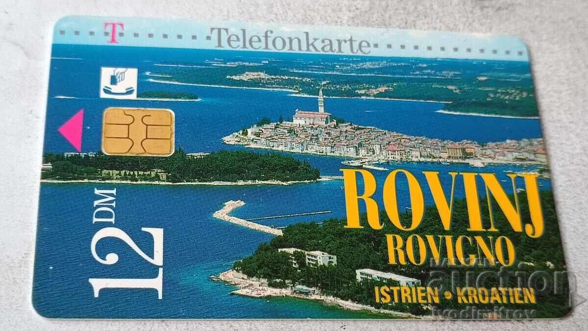 Phone card Deutsche Telekom Rovinj Istria Croatia with price € 0.68 | 1.33 BGN