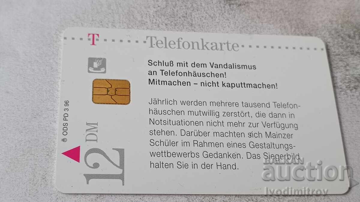 Deutsche Telecom Phone Card Christoph Bersch with price € 0.68 | 1.33 BGN