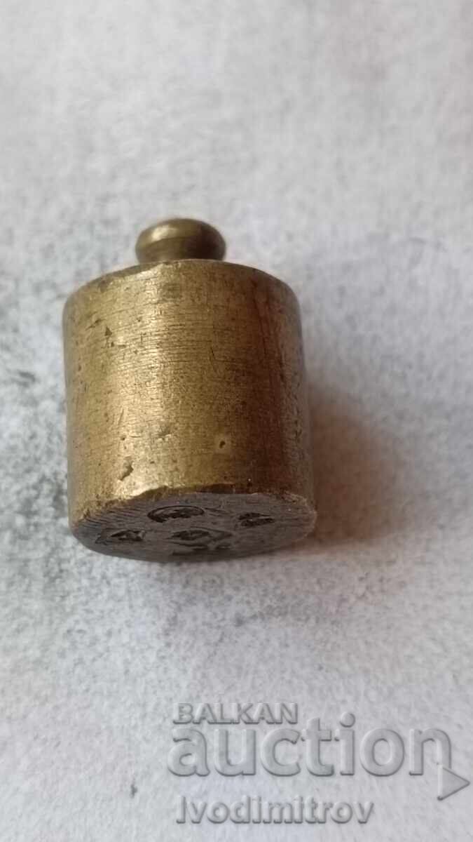 Месингова теглилка 50 грама 1938 с цена € 1.68 | 3.29 лв.