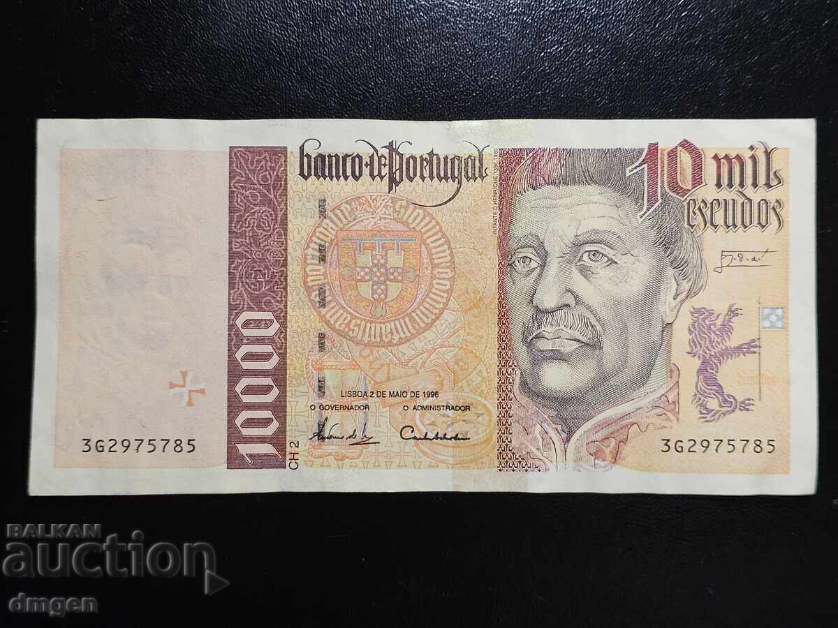 10 000 escudo Portugalia 1996