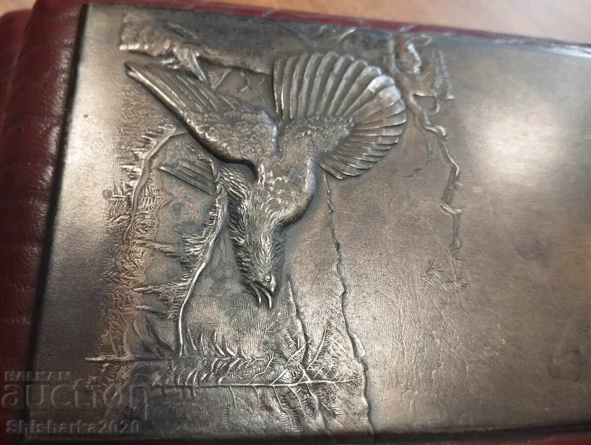 Аукцион Ретро тефтер с метална плочка