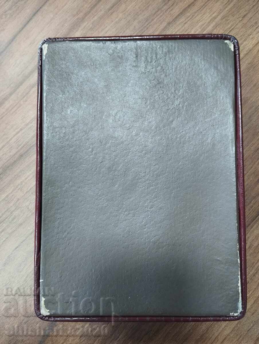 Ретро тефтер с метална плочка - 6