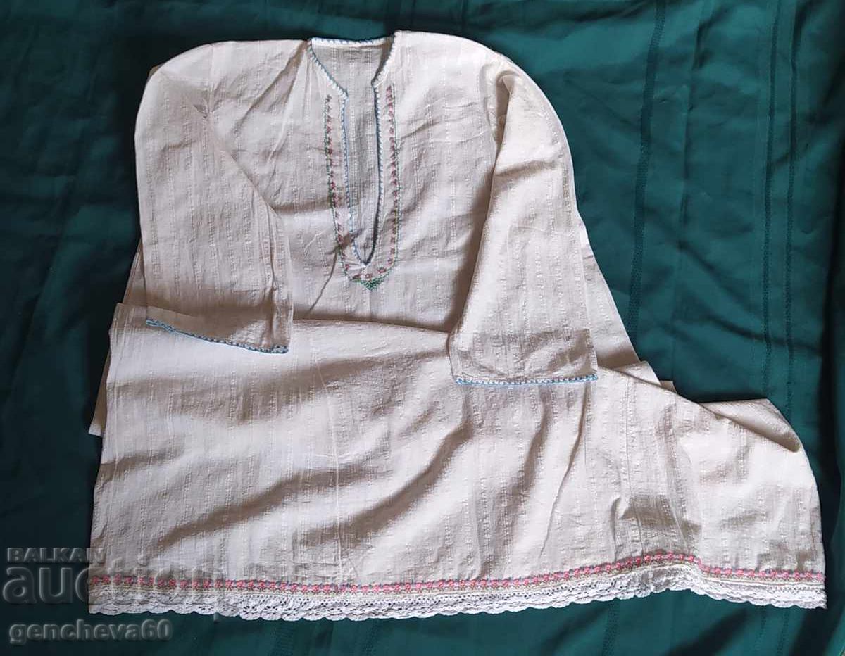 Women's long linen shirt - 5