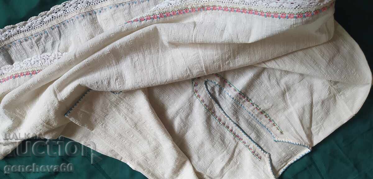 Women's long linen shirt - 6