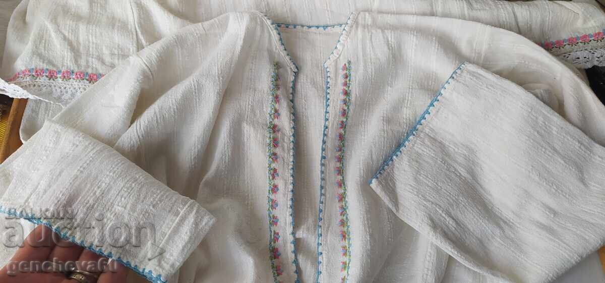 Women's long linen shirt - 7