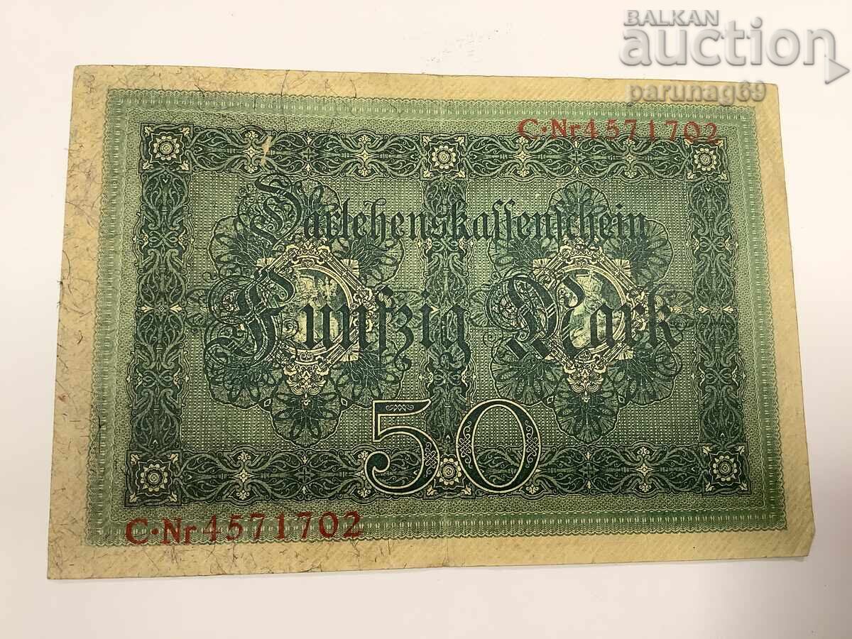 Germania 50 de mărci 1914 cu preț € 1.50 | 2.93 BGN