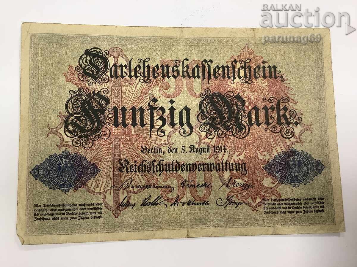 Germania 50 de mărci 1914