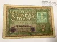 Германия 50 марки 1919 година