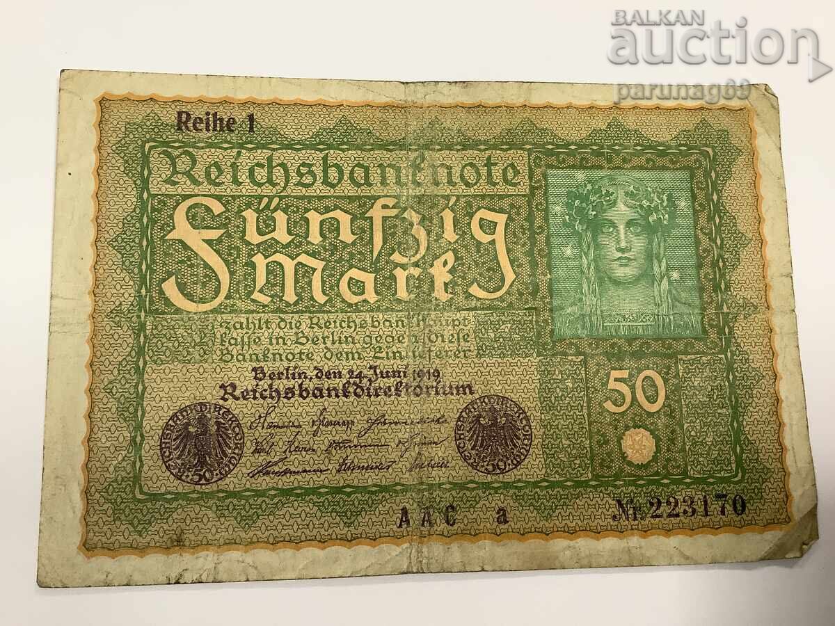 Germania 50 mărci 1919