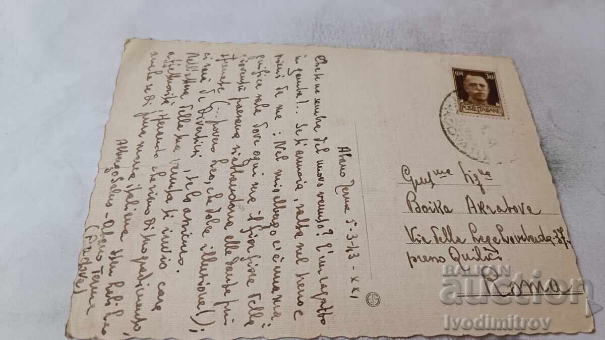 Postcard Abano Terme Villa Tente Banami Tadeschini with price € 0.88 | 1.72 BGN