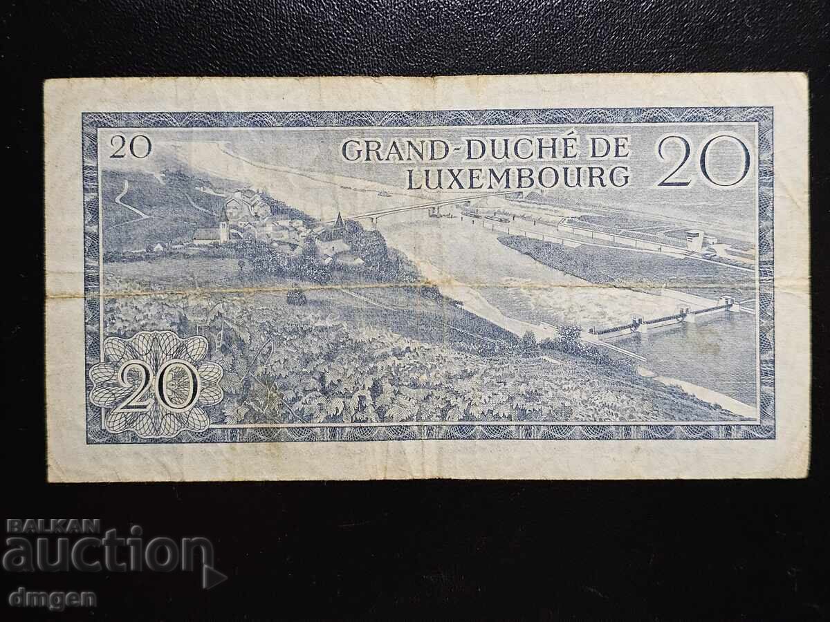 30 φράγκα Λουξεμβούργο 1966 με τιμή € 9.00 | 17.60 BGN