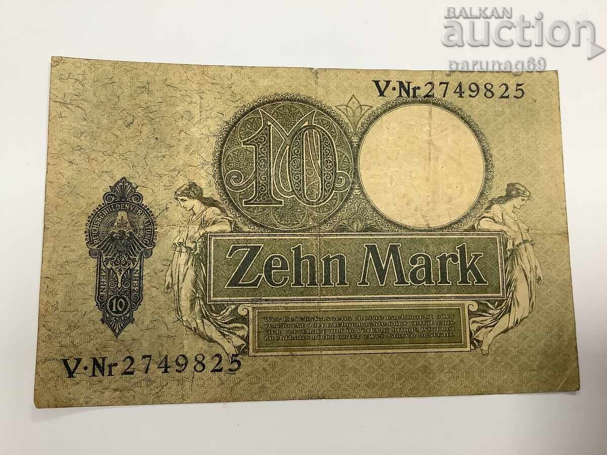 Germania 10 timbre 1906 cu preț € 3.00 | 5.87 BGN
