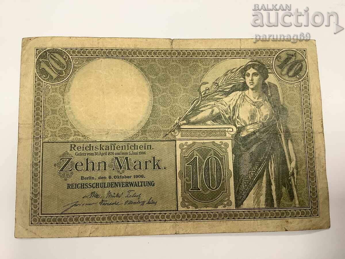 Germania 10 timbre 1906