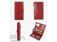 Women's leather wallet