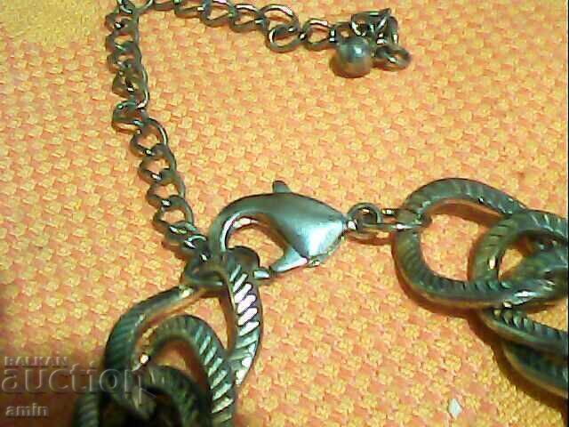 Δημοπρασία Όμορφο αλυσίδα επιχρυσωμένη Δαμασκού 125 γραμμαρίων