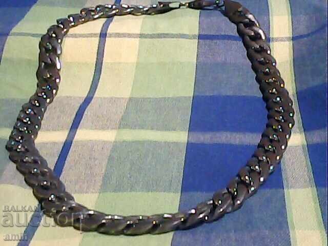 Colier frumos placat cu argint 90 grame