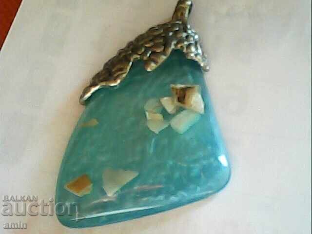 Frumos pandantiv pentru colier din sticlă Murano