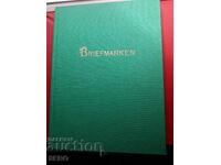 Philately binder with 14 philatelic blocks and 36 stamps + 9 envelopes with 320 stamps