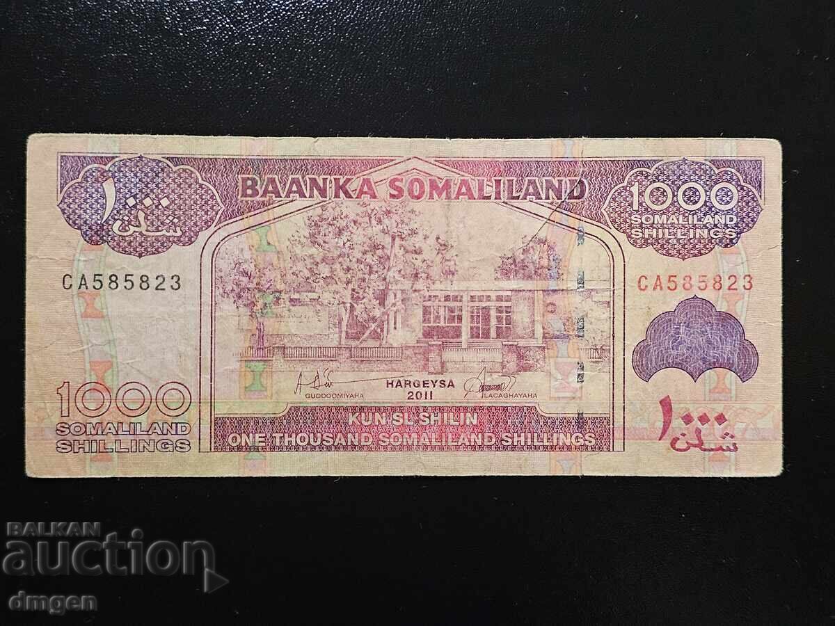 1000 σελίνια Σομαλιλάνδης 2011