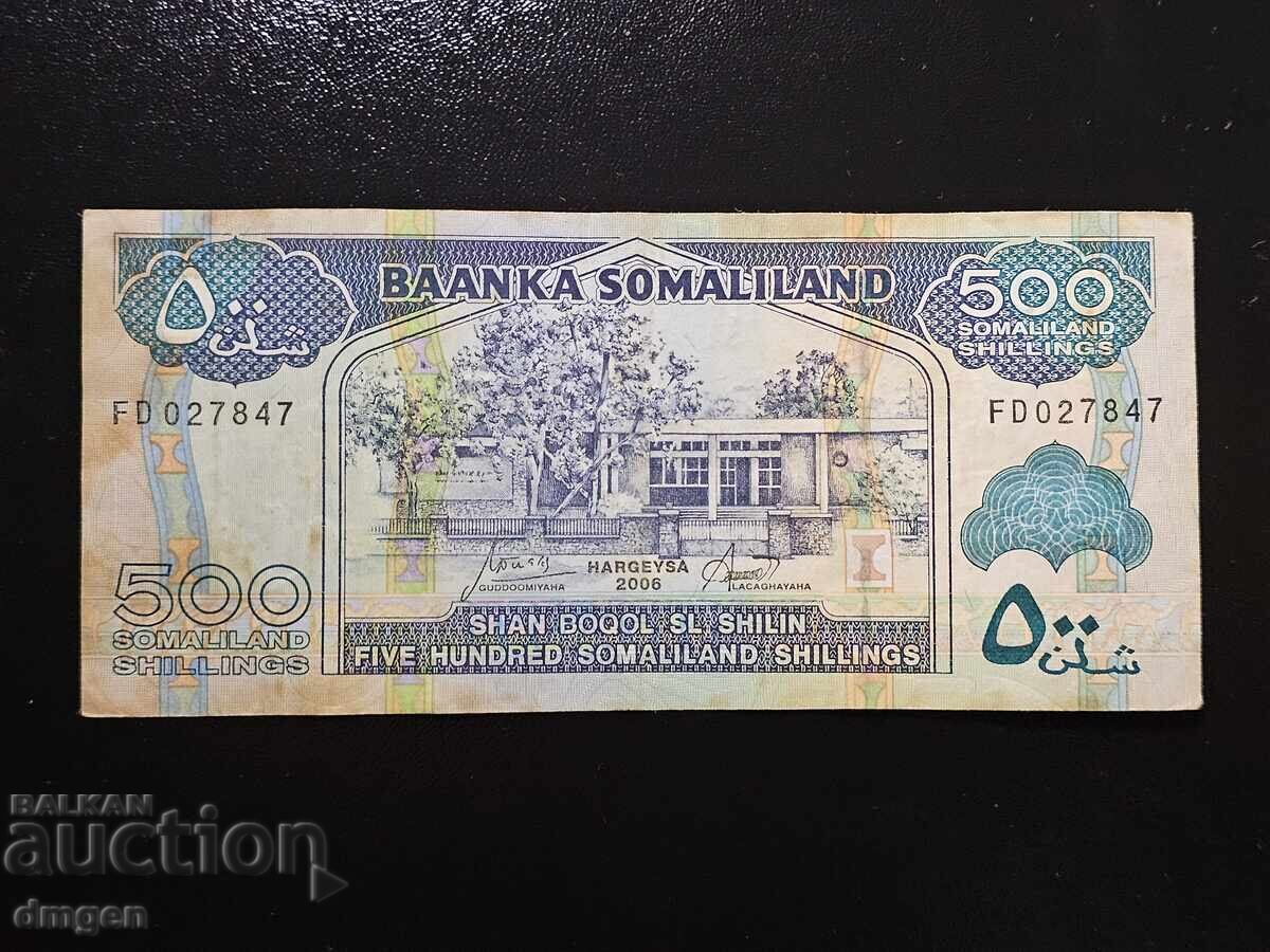 500 șilingi Somaliland 2006