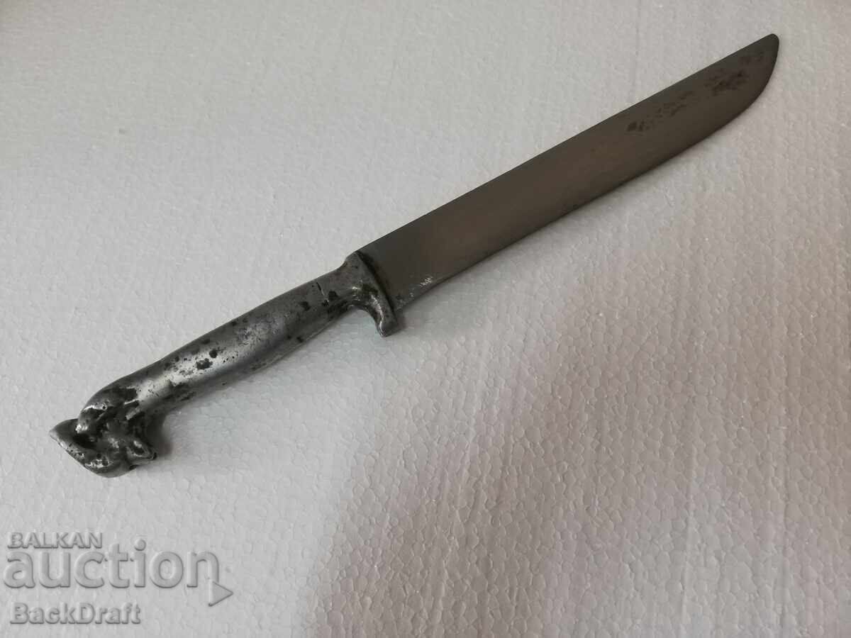 Παράδοση Παλιό Βουλγάρικο Μαχαίρι, Λεπίδα με Αλουμινένια Λαβή και Θηλιά