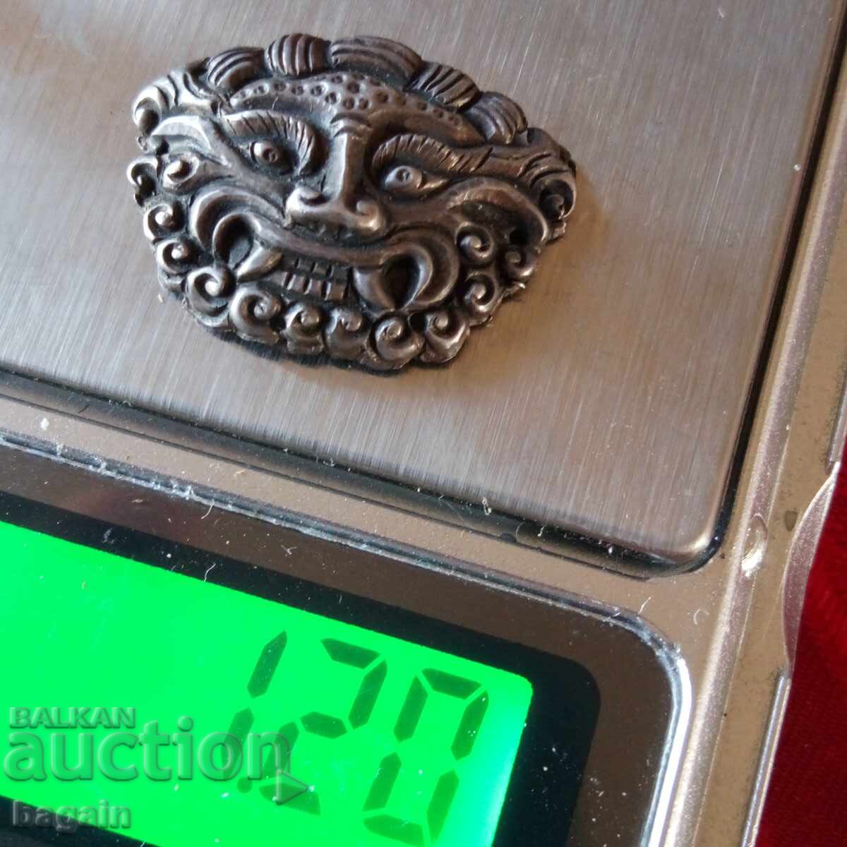 Δημοπρασία Ασημένιος δαίμονας. Θιβέτ. 19ος αιώνας