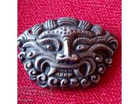 Demon de argint. Tibet. Secolul al XIX-lea