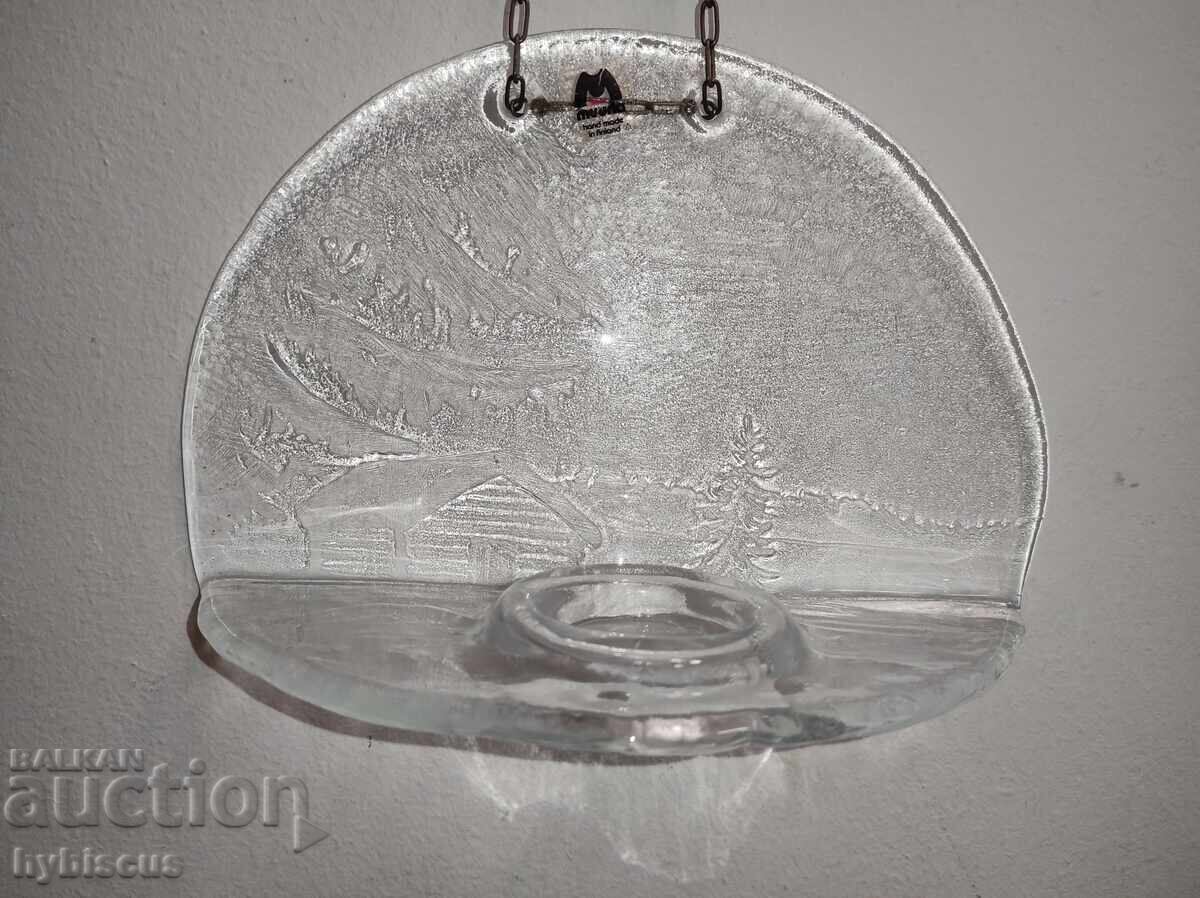 Аукцион Вносен скандинавски свещник за стена Финландия muurla