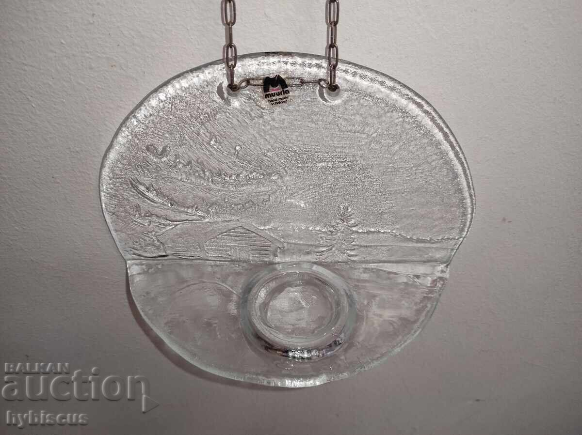 Вносен скандинавски свещник за стена Финландия muurla - 6