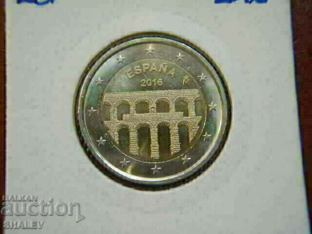 2 ευρώ 2016 Ισπανία "Segovia" /Ισπανία/ - Unc (2 ευρώ) με τιμή € 6.29 | 12.30 BGN