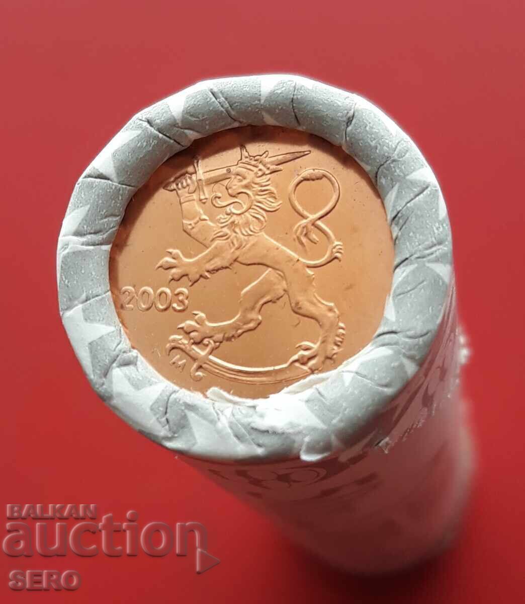 Финландия-банкова ролка/фишек/ 50х2 цента 2003 с цена € 3.01 | 5.89 лв.