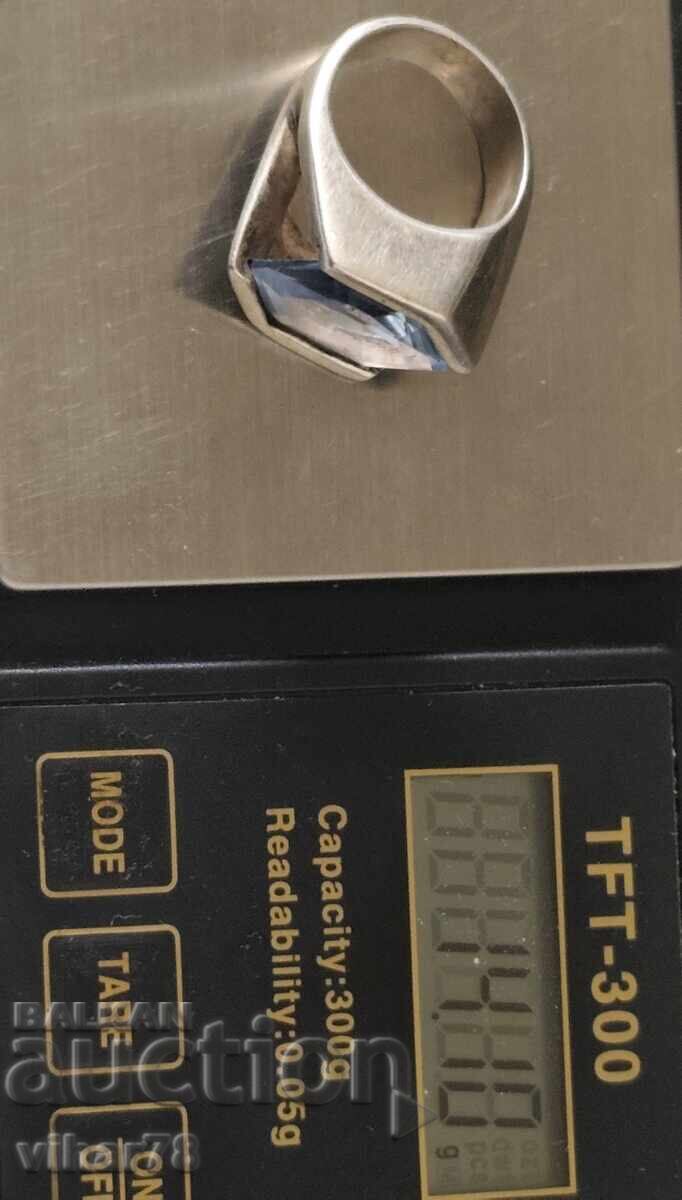 Сребърен пръстен - 6
